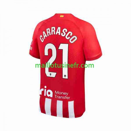 Maillot de Foot Atlético Madrid 2 Yannick Carrasco 21 Domicile 2023-24 Maillot de Foot Atlético Madrid 2 Yannick Carrasco 21 Domicile 2023-24